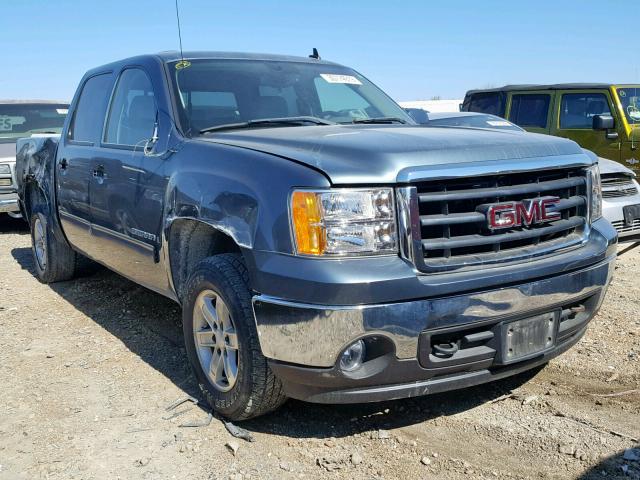 2GTEC13J471652271 - 2007 GMC NEW SIERRA TEAL photo 1