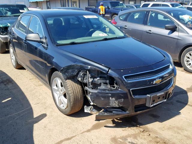 1G1ZB5E11BF121094 - 2011 CHEVROLET MALIBU LS BLACK photo 1