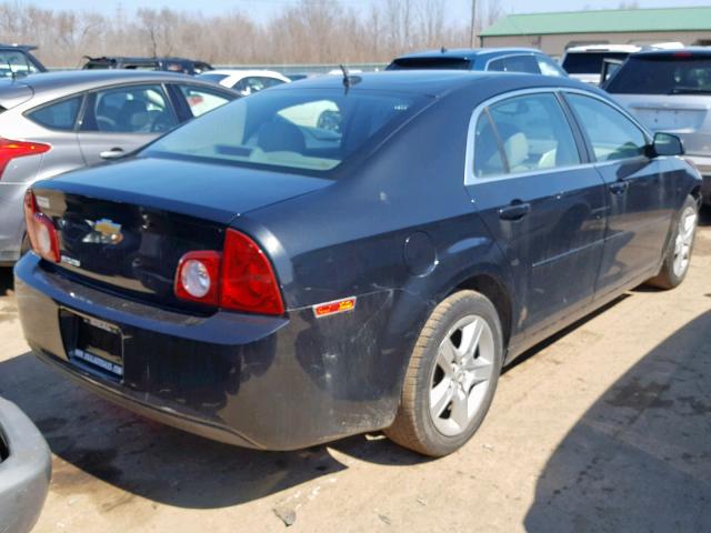 1G1ZB5E11BF121094 - 2011 CHEVROLET MALIBU LS BLACK photo 4