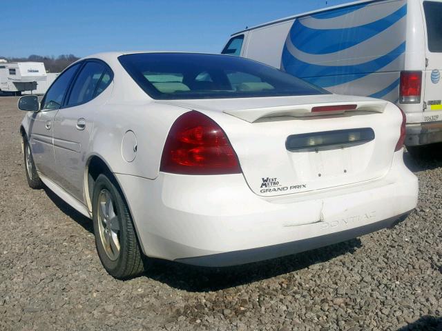 2G2WP552771194963 - 2007 PONTIAC GRAND PRIX WHITE photo 3