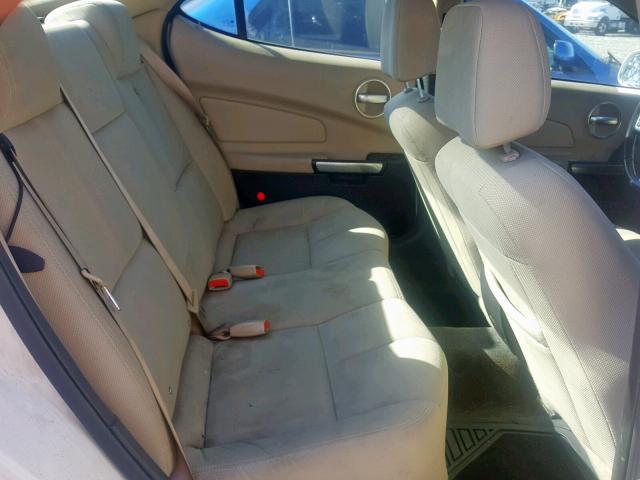 2G2WP552771194963 - 2007 PONTIAC GRAND PRIX WHITE photo 6