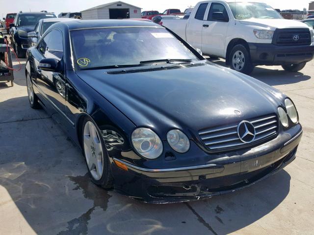 WDBPJ75J65A044185 - 2005 MERCEDES-BENZ CL 500 BLACK photo 1