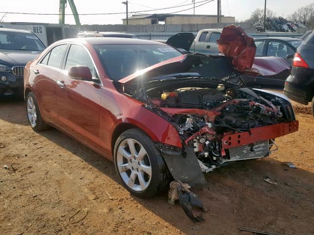 1G6AJ5SX6F0126223 - 2015 CADILLAC ATS PERFOR RED photo 1