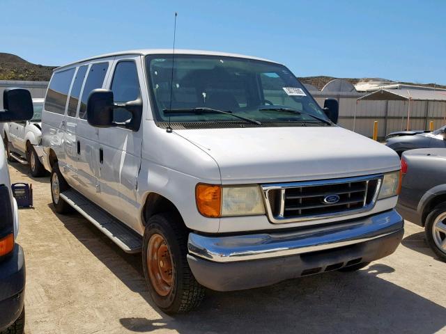 1FBNE31LX6DB36482 - 2006 FORD ECONOLINE WHITE photo 1