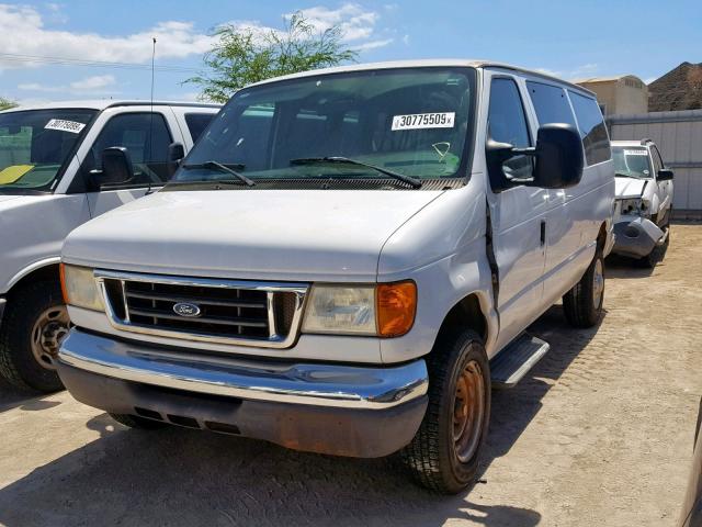 1FBNE31LX6DB36482 - 2006 FORD ECONOLINE WHITE photo 2