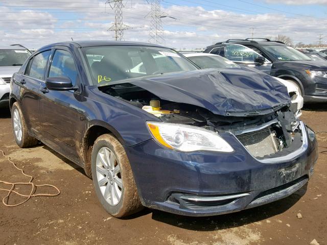 1C3BC1FB5BN590169 - 2011 CHRYSLER 200 TOURIN BLUE photo 1