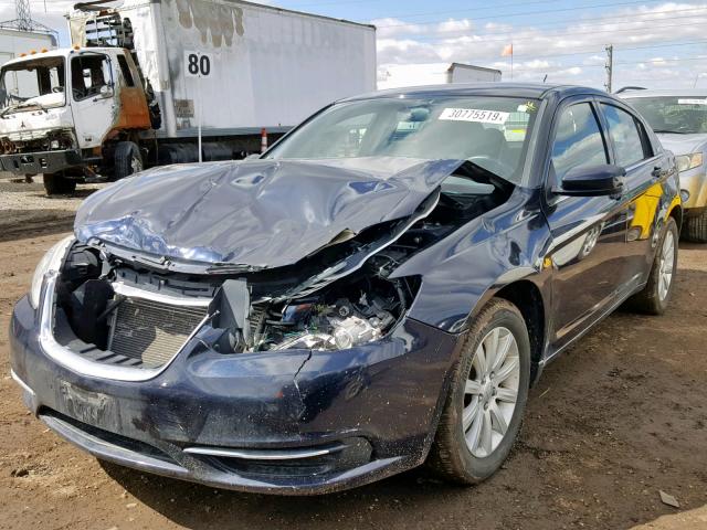 1C3BC1FB5BN590169 - 2011 CHRYSLER 200 TOURIN BLUE photo 2