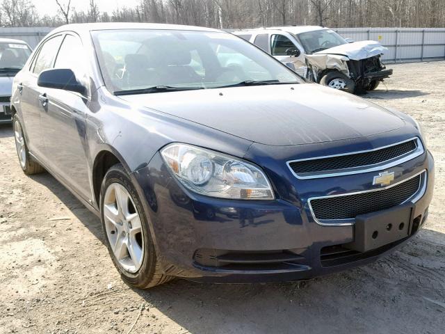 1G1ZB5EB7AF125156 - 2010 CHEVROLET MALIBU LS BLUE photo 1