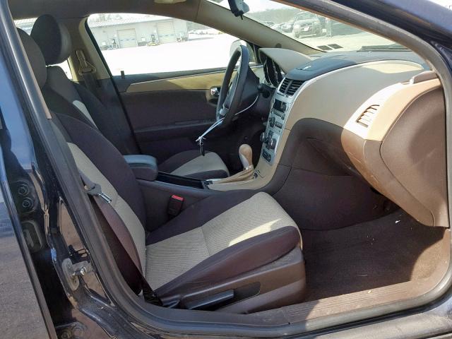 1G1ZB5EB7AF125156 - 2010 CHEVROLET MALIBU LS BLUE photo 5