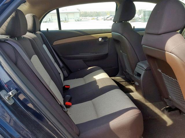 1G1ZB5EB7AF125156 - 2010 CHEVROLET MALIBU LS BLUE photo 6