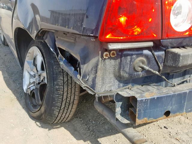 1G1ZB5EB7AF125156 - 2010 CHEVROLET MALIBU LS BLUE photo 9