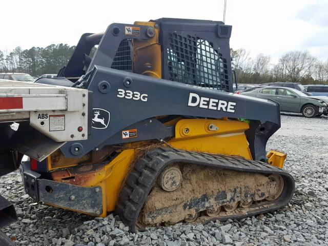 1T0333GMKJF329650 - 2018 JOHN DEERE 333G  YELLOW photo 4