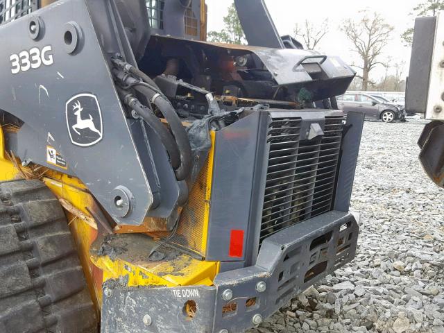 1T0333GMKJF329650 - 2018 JOHN DEERE 333G  YELLOW photo 9