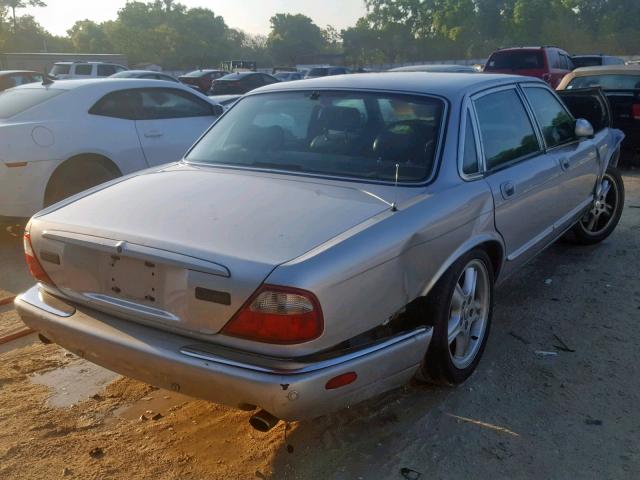 SAJDA12C82LF45493 - 2002 JAGUAR XJ SPORT SILVER photo 4