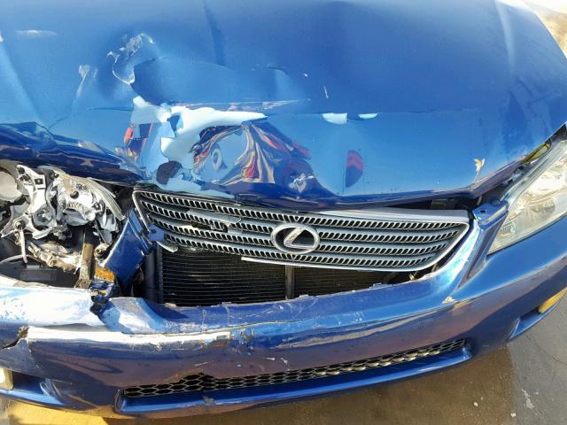 JTHBD182410014394 - 2001 LEXUS IS 300 BLUE photo 7