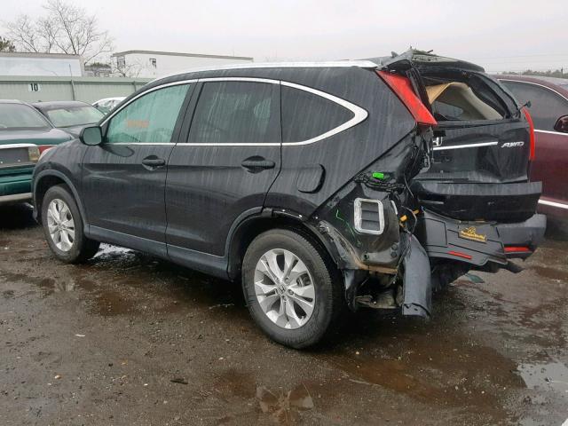 5J6RM4H74EL065289 - 2014 HONDA CR-V EXL BLACK photo 3