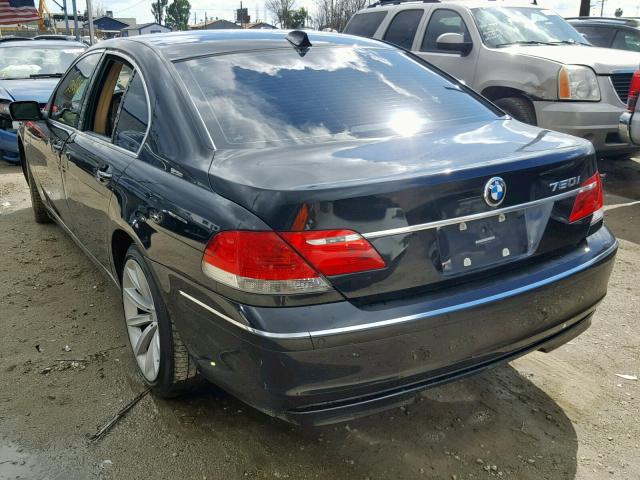 WBAHL83597DT09594 - 2007 BMW 750 I BLACK photo 3