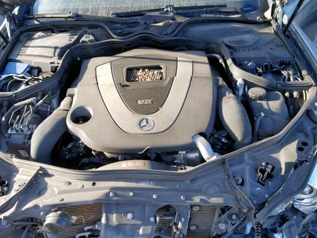 WDDDJ7CB7BA169309 - 2011 MERCEDES-BENZ CLS 550 SILVER photo 7