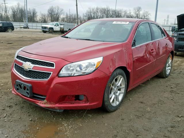 1G11D5SR1DF336429 - 2013 CHEVROLET MALIBU 1LT 红色 照片 2