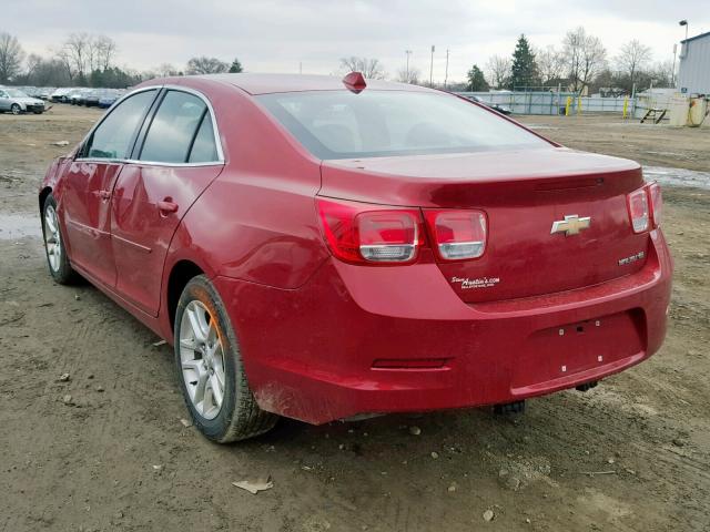 1G11D5SR1DF336429 - 2013 CHEVROLET MALIBU 1LT 红色 照片 3