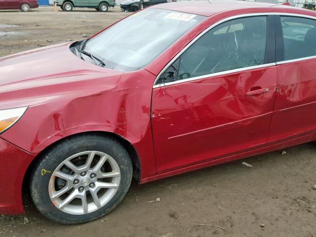 1G11D5SR1DF336429 - 2013 CHEVROLET MALIBU 1LT 红色 照片 9