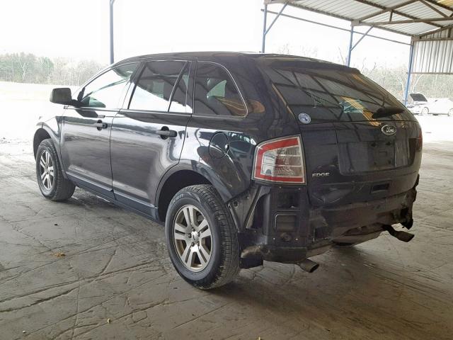 2FMDK3GC5ABB63946 - 2010 FORD EDGE SE BLACK photo 3