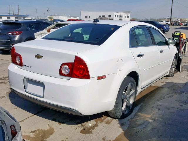 1G1ZC5EU6CF138224 - 2012 CHEVROLET MALIBU 1LT 白色 照片 4