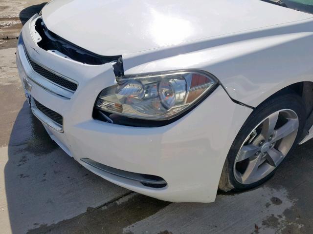 1G1ZC5EU6CF138224 - 2012 CHEVROLET MALIBU 1LT 白色 照片 9