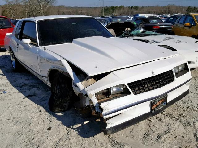 1G1AZ37G3ER213700 - 1984 CHEVROLET MONTE CARL WHITE photo 1