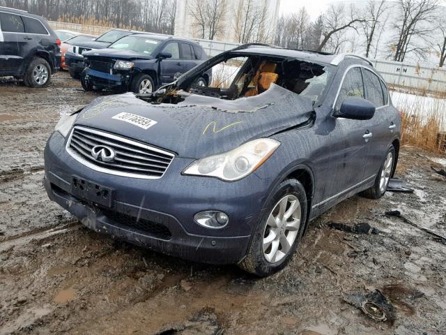 JN1AJ0HR7AM755549 - 2010 INFINITI EX35 BASE GRAY photo 2