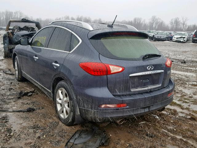 JN1AJ0HR7AM755549 - 2010 INFINITI EX35 BASE GRAY photo 3