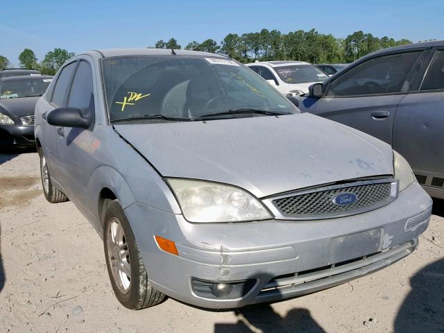 1FAFP34N87W175218 - 2007 FORD FOCUS ZX4 SILVER photo 1