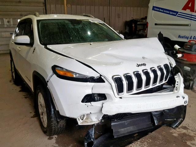 1C4PJMCS6GW114771 - 2016 JEEP CHEROKEE L WHITE photo 1