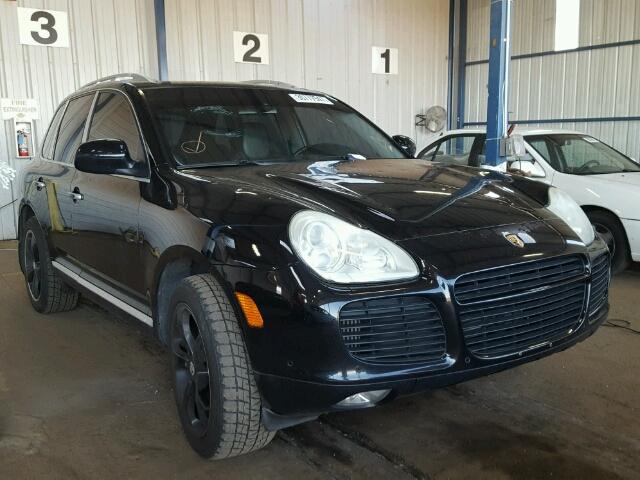 WP1AC29P54LA90787 - 2004 PORSCHE CAYENNE TU BLACK photo 1