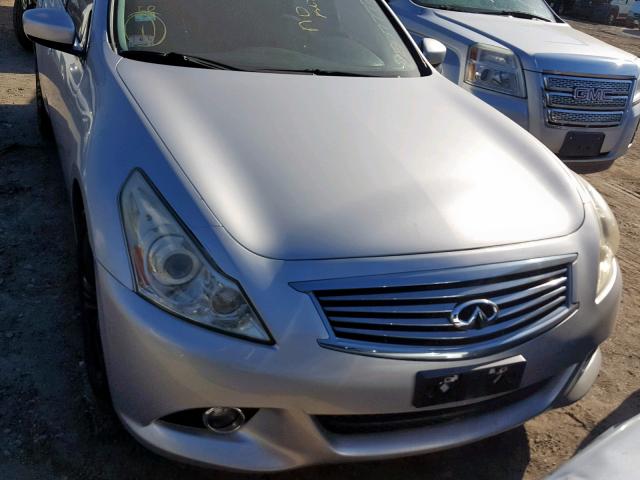 JN1CV6AR4AM454635 - 2010 INFINITI G37 SILVER photo 2