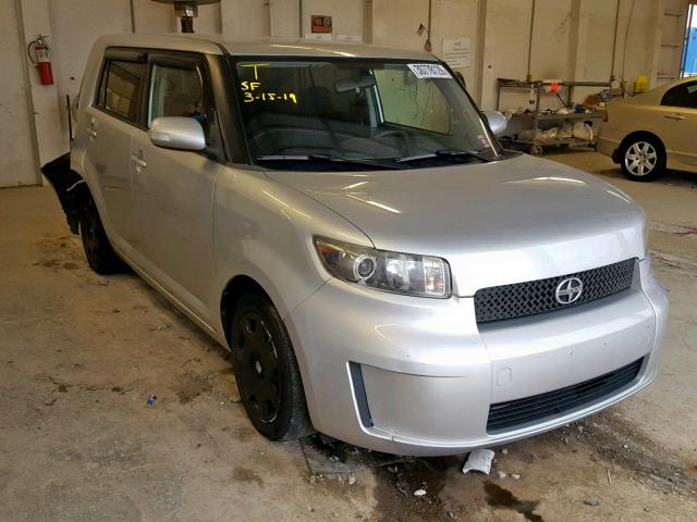 JTLZE4FE1A1113278 - 2010 TOYOTA SCION XB SILVER photo 1