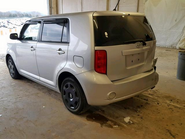 JTLZE4FE1A1113278 - 2010 TOYOTA SCION XB SILVER photo 3