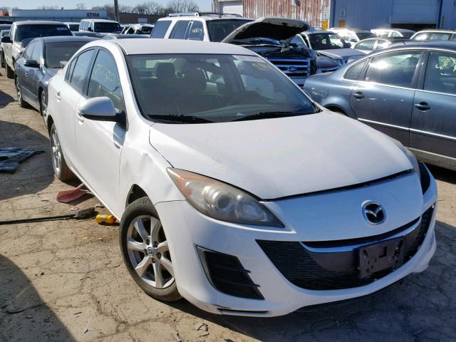 JM1BL1SF3A1133094 - 2010 MAZDA 3 I WHITE photo 1