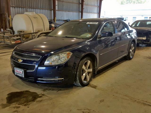 1G1ZC5E16BF264779 - 2011 CHEVROLET MALIBU 1LT ლურჯი ფოტო 2