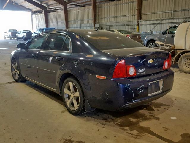1G1ZC5E16BF264779 - 2011 CHEVROLET MALIBU 1LT ლურჯი ფოტო 3