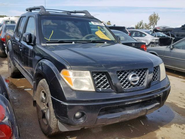 1N6AD07UX6C458098 - 2006 NISSAN FRONTIER C BLACK photo 1