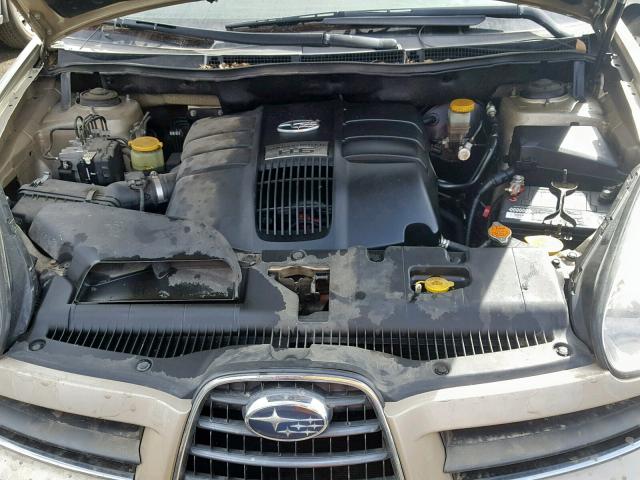 4S4WX83D774403488 - 2007 SUBARU B9 TRIBECA GOLD photo 7