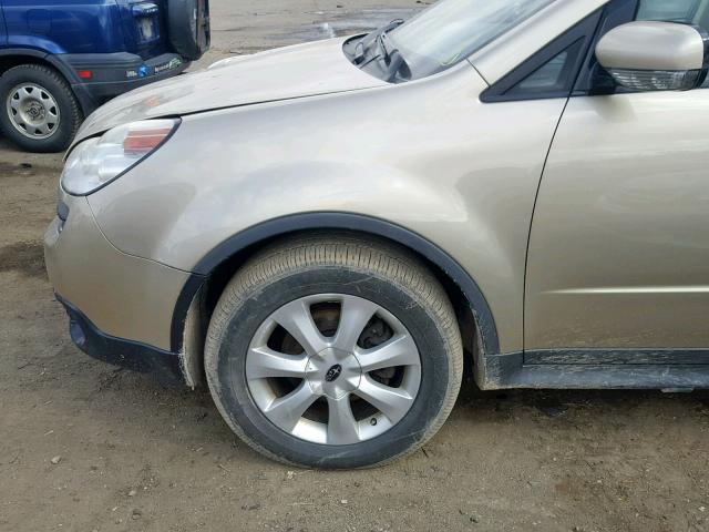 4S4WX83D774403488 - 2007 SUBARU B9 TRIBECA GOLD photo 9