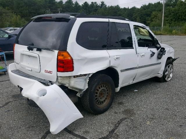 1GKDT13S882222494 - 2008 GMC ENVOY WHITE photo 4