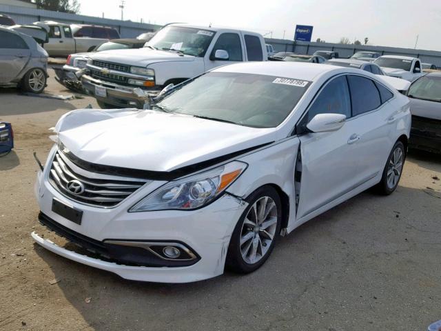 KMHFG4JG0HA577248 - 2017 HYUNDAI AZERA WHITE photo 2