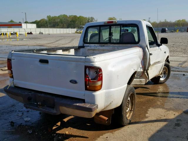 1FTCR10A2VPB02089 - 1997 FORD RANGER WHITE photo 4