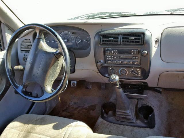 1FTCR10A2VPB02089 - 1997 FORD RANGER WHITE photo 9