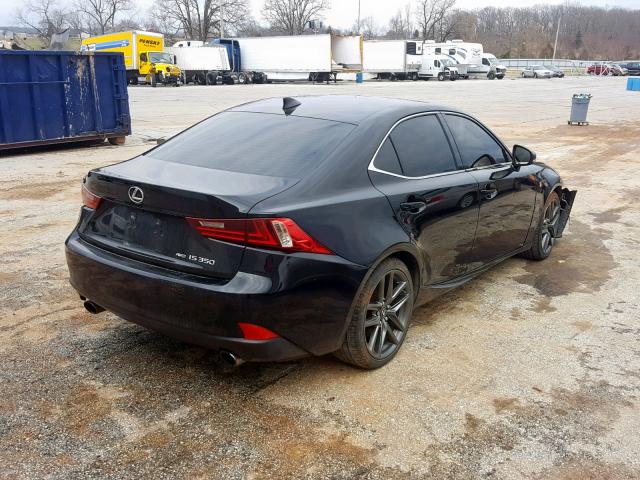 JTHCE1D2XE5002928 - 2014 LEXUS IS 350 BLACK photo 4