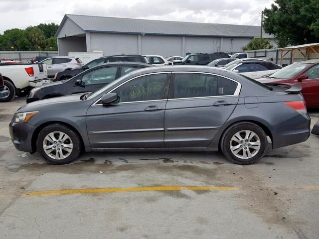 JHMCP26458C049136 - 2008 HONDA ACCORD LXP GRAY photo 9