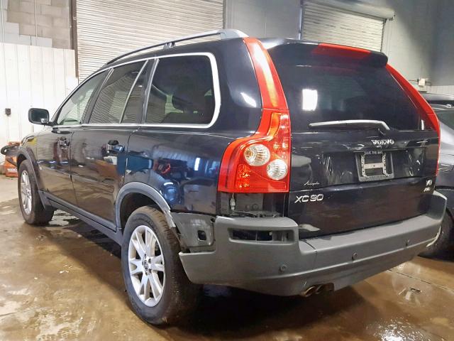 YV1CZ852651197277 - 2005 VOLVO XC90 V8 BLACK photo 3